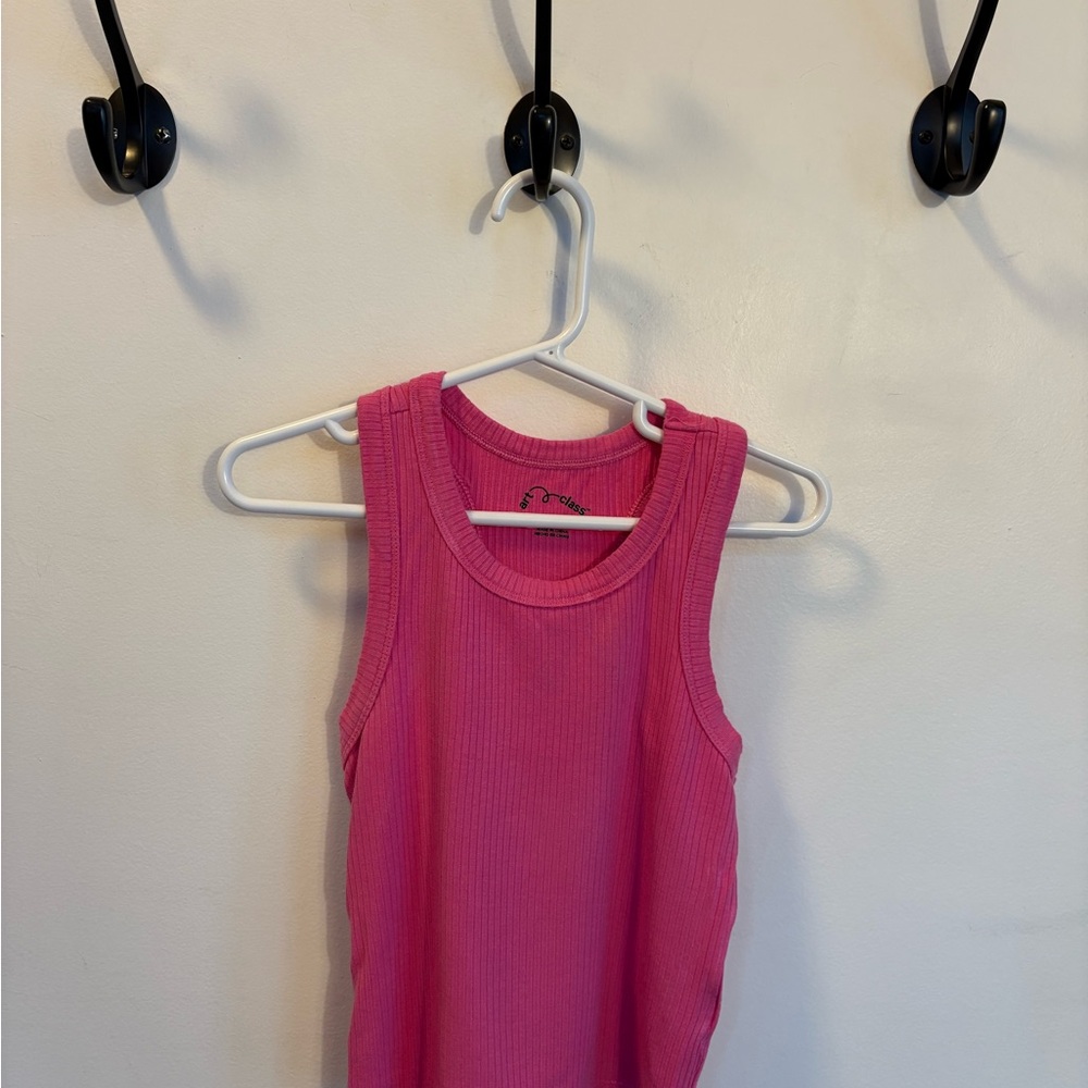 Art Class Vibrant Pink Top